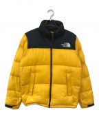 THE NORTH FACEザ ノース フェイス）の古着「Nuptse Jacket」｜ブラック×イエロー