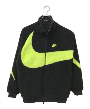 中古・古着通販】NIKE (ナイキ) ビッグスウッシュボアジャケット