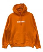 SUPREMEシュプリーム）の古着「Motion Logo Hooded Sweatshirt Heather」｜オレンジ