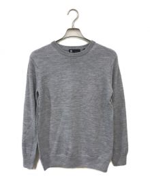 G-STAR RAW（ジースターロゥ）の古着「CORE R KNIT L/S（コアRニットL/S)」｜グレー