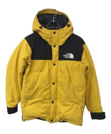 THE NORTH FACE（ザ ノース フェイス）の古着「マウンテンダウンジャケット」｜イエロー×ブラック