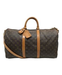 LOUIS VUITTON（ルイ ヴィトン）の古着「キーポル・バンドリエール50」｜ブラウン