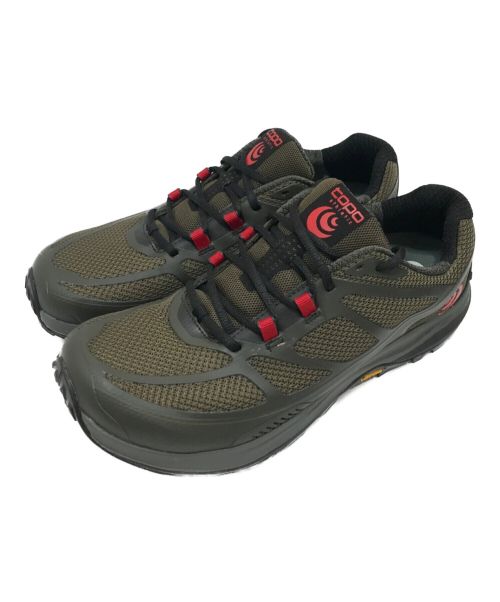 topo athletic（トポアスレチック）topo athletic (トポアスレチック) TERRAVENTURE 2（テラベンチャー２） オリーブ サイズ:US9.5の古着・服飾アイテム