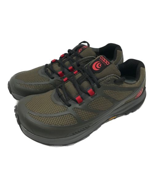 topo athletic（トポアスレチック）topo athletic (トポアスレチック) TERRAVENTURE 2（テラベンチャー２） オリーブ サイズ:US9.5の古着・服飾アイテム