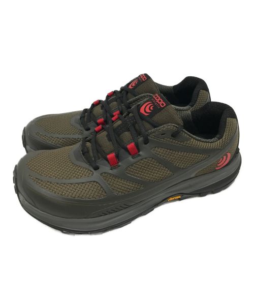 topo athletic（トポアスレチック）topo athletic (トポアスレチック) TERRAVENTURE 2（テラベンチャー２） オリーブ サイズ:US9.5の古着・服飾アイテム