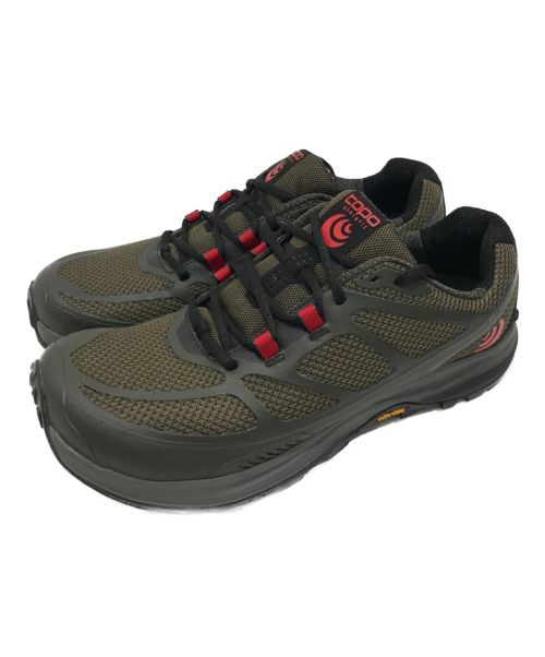 topo athletic（トポアスレチック）topo athletic (トポアスレチック) TERRAVENTURE 2（テラベンチャー２） オリーブ サイズ:US9.5の古着・服飾アイテム