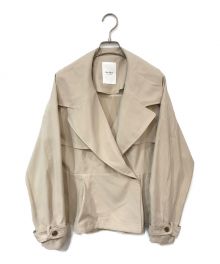 HER LIP TO（ハーリップトゥ）の古着「Everyday Belted Trench Jacket」｜ベージュ