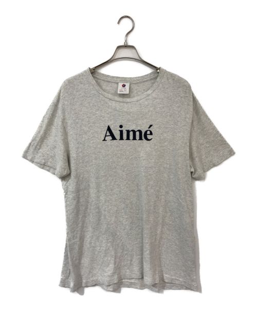 Aime Leon Dore（エメ レオン ドレ）Aime Leon Dore (エメレオンドレ) ロゴTシャツ グレー サイズ:Lの古着・服飾アイテム