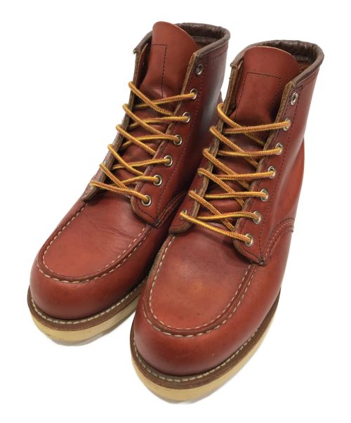 RED WING（レッドウィング）RED WING (レッドウィング) 6inch CLASSIC MOC TOE ブラウン サイズ:25.0cmの古着・服飾アイテム