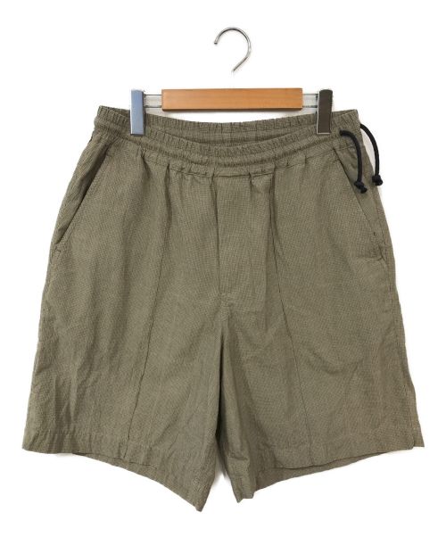 VOAAOV（ヴォアーブ）VOAAOV (ヴォアーブ) High Twisted Organic Cotton Short Pants ベージュ サイズ:2の古着・服飾アイテム