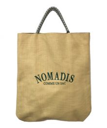 NOMADIS（ノマディス）の古着「ビッグトートバッグ」｜ベージュ