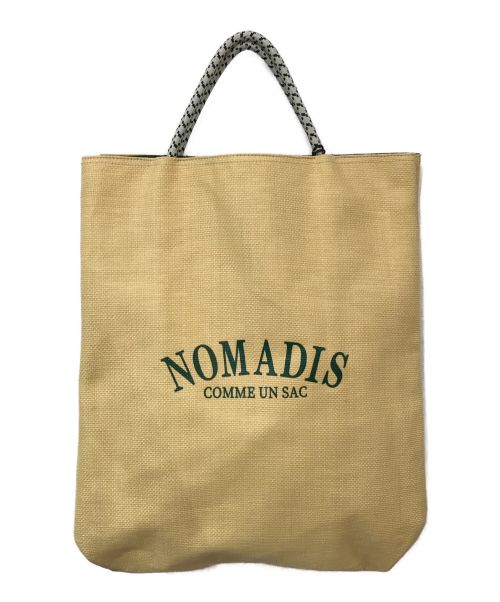 NOMADIS（ノマディス）NOMADIS (ノマディス) ビッグトートバッグ ベージュの古着・服飾アイテム