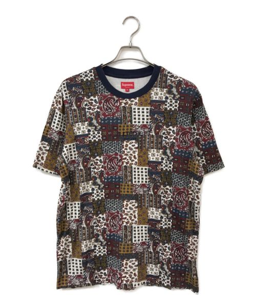 SUPREME（シュプリーム）SUPREME (シュプリーム) Patchwork Paisley S/S top（パッチワークペイズリー S/S トップ） マルチカラー サイズ:Ｍの古着・服飾アイテム