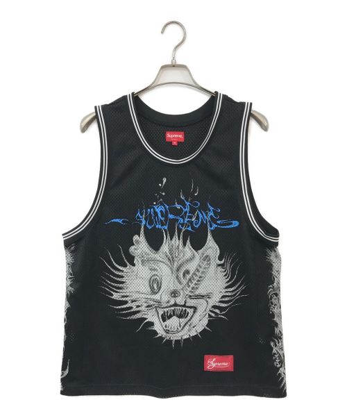 SUPREME（シュプリーム）Supreme (シュプリーム) animal basketball jersey ブラック サイズ:Mの古着・服飾アイテム