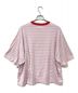 ROTOL (ロトル) WIDE TWIST TEE BORDER ピンク サイズ:3：4800円