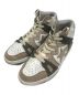 A BATHING APE（ア ベイシング エイプ）の古着「BAPE STA 93 HI（(ベイプスター93HI)」｜ベージュ×ホワイト