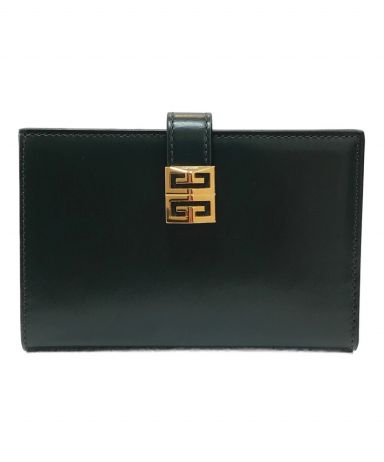 中古・古着通販】GIVENCHY (ジバンシィ) 4G MEDIUM WALLET グリーン