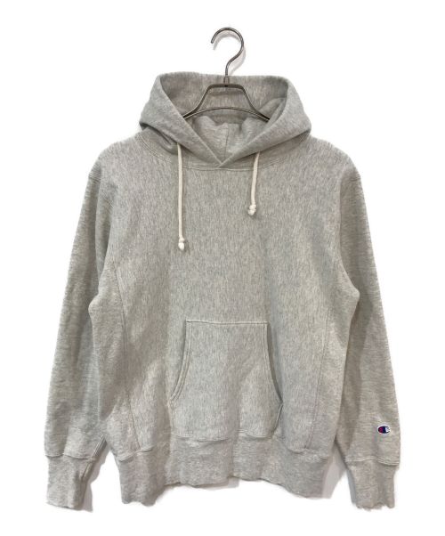 Champion（チャンピオン）Champion (チャンピオン) リバースパーカー グレー サイズ:LARGEの古着・服飾アイテム