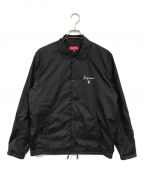 SUPREME×PLAY BOYシュプリーム×プレイボーイ）の古着「Playboy Coach Jacket」｜ブラック