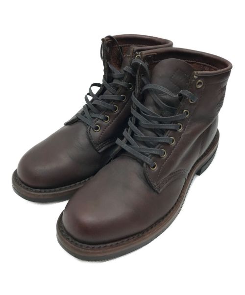 CHIPPEWA（チペワ）CHIPPEWA (チペワ) レースアップブーツ ブラウン サイズ:記載なしの古着・服飾アイテム