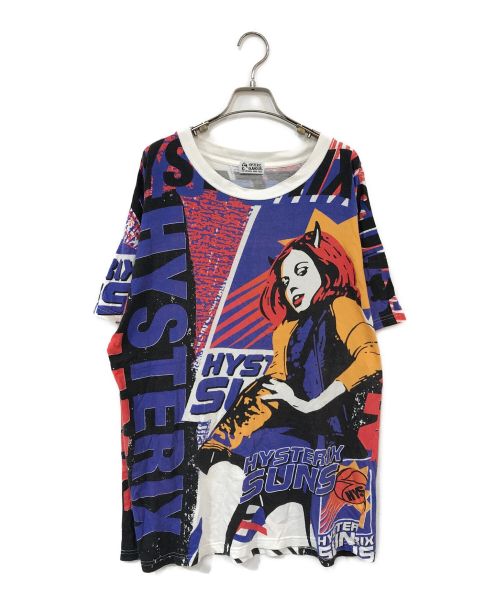 Hysteric Glamour（ヒステリックグラマー）Hysteric Glamour (ヒステリックグラマー) HYSTERIX SUNS オーバーサイズTシャツ（ヒステリクスサンズオーバーサイズTシャツ） マルチカラー サイズ:ＦＲＥＥの古着・服飾アイテム