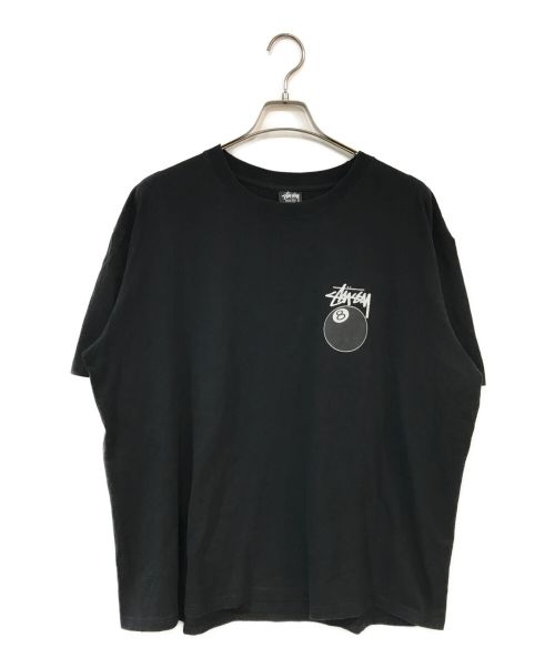 stussy（ステューシー）stussy (ステューシー) 8ボールバックプリントTシャツ ブラック サイズ:ＸＬの古着・服飾アイテム