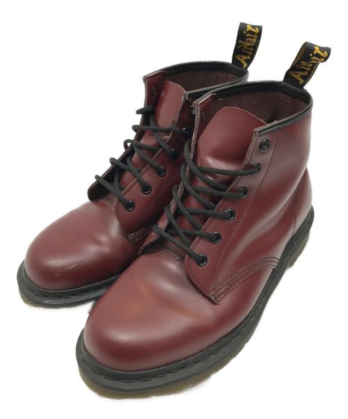 Dr.Martens（ドクターマーチン）Dr.Martens (ドクターマーチン) 6ホールブーツ レッド サイズ:記載なしの古着・服飾アイテム