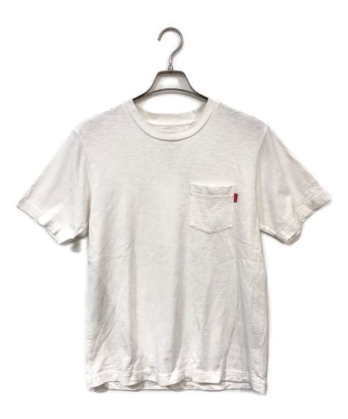 SUPREME（シュプリーム）Supreme (シュプリーム) Pocket Tee ホワイト サイズ:Sの古着・服飾アイテム