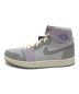 NIKE (ナイキ) WMNS AIR JORDAN 1 ZOOM AIR CMFT グレー×パープル サイズ:28.0㎝：10000円