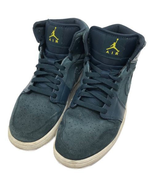 NIKE（ナイキ）NIKE (ナイキ) AIR JORDAN 1 RETRO MID ネイビー サイズ:27.0cmの古着・服飾アイテム