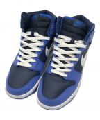 NIKEナイキ）の古着「Dunk High Obsidian」｜ブルー