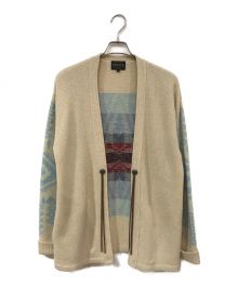 PENDLETON（ペンドルトン）の古着「コンチョボタンカーディガン」｜ベージュ