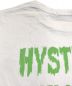 中古・古着 Hysteric Glamour (ヒステリックグラマー) MONDO ROCK Tシャツ ホワイト サイズ:L：7800円