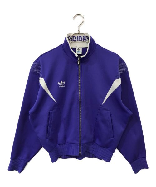 adidas（アディダス）adidas (アディダス) トラックジャケット パープルの古着・服飾アイテム