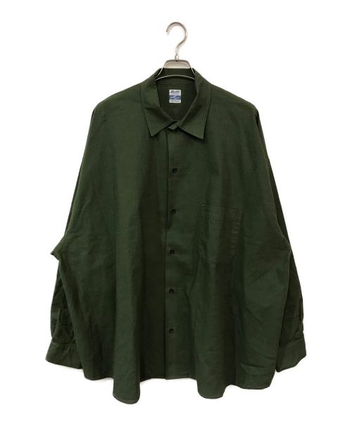 ARMY TWILL（アーミーツイル）ARMY TWILL (アーミーツイル) 別注 ヘビーコットンスラブシャツ カーキ サイズ:Ｌの古着・服飾アイテム