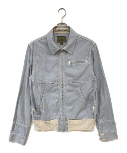 NIGEL CABOURN（ナイジェルケーボン）NIGEL CABOURN (ナイジェルケーボン) ジップジャケット ブルー サイズ:50の古着・服飾アイテム