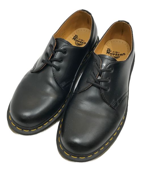 Dr.Martens（ドクターマーチン）Dr.Martens (ドクターマーチン) 3ホールシューズ ブラック サイズ:UK8の古着・服飾アイテム