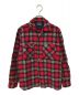 PENDLETON（ペンドルトン）の古着「オンブレチェックシャツ」｜レッド