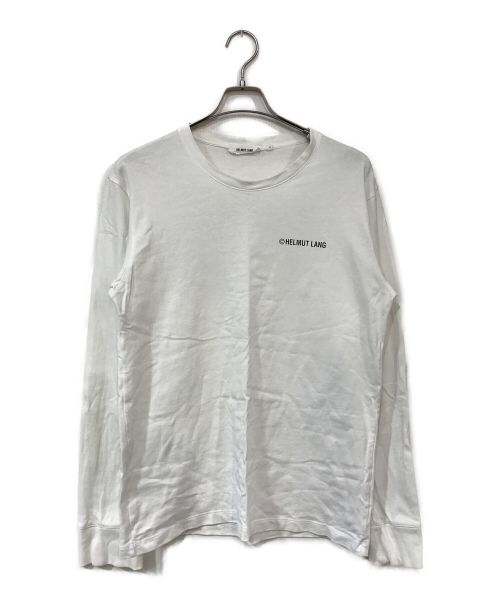 HELMUT LANG（ヘルムートラング）HELMUT LANG (ヘルムートラング) ロングカットソー ホワイト サイズ:Ｌの古着・服飾アイテム