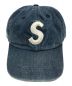 Supreme (シュプリーム) Kevlar Denim S Logo 6Panel Cap ブルー：9800円