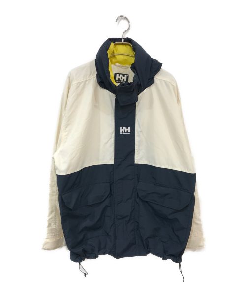 HELLY HANSEN（ヘリーハンセン）HELLY HANSEN (ヘリーハンセン) マリタイム フラグ ジャケット ホワイト×ネイビー サイズ:Ｌの古着・服飾アイテム