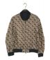 FENDI（フェンディ）の古着「Reversible bomber jacket」｜ブラウン×ネイビー