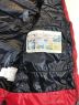 中古・古着 MONCLER (モンクレール) ダウンベスト レッド サイズ:3：22800円