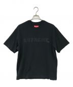 SUPREMEシュプリーム）の古着「collegiate s/s top」｜ブラック