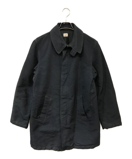 C.P COMPANY（シーピーカンパニー）C.P COMPANY (シーピーカンパニー) ステンカラーコート ネイビー サイズ:48の古着・服飾アイテム