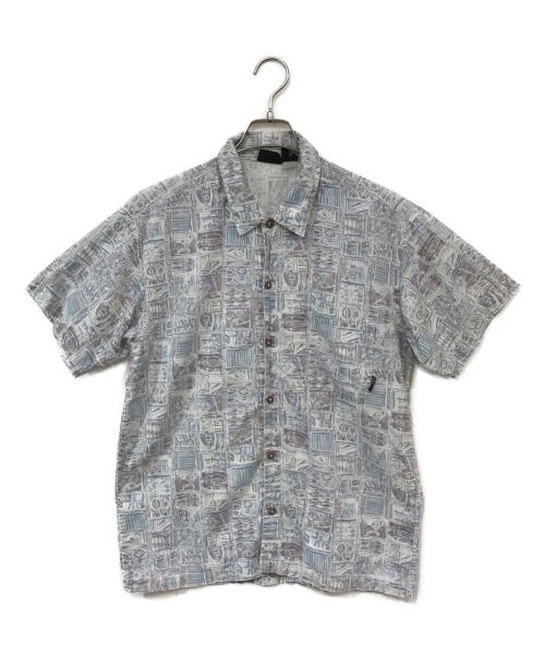 Patagonia（パタゴニア）Patagonia (パタゴニア) 総柄シャツ グレー サイズ:Sの古着・服飾アイテム