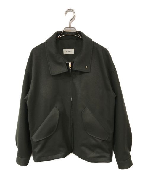 THE RERACS（ザ リラクス）THE RERACS (ザ リラクス) HIGH NECK HARRINGTON JACKET グリーン サイズ:48の古着・服飾アイテム