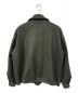 THE RERACS (ザ リラクス) HIGH NECK HARRINGTON JACKET グリーン サイズ:48：32000円