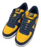 NIKEナイキ）の古着「TERMINATOR LOW MICHIGAN」｜イエロー×ネイビー