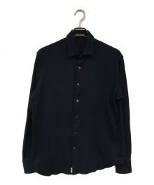 AUXCA.TRUNK（オーカ・トランク）の古着「Double Soft-Long Sleeve Shirt」｜ネイビー